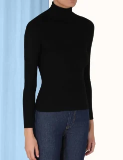 Sale ZIMMERMANN Turtleneck Rib Top