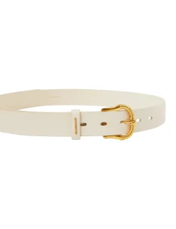 Sale ZIMMERMANN Twisted Buckle Leather Belt 30