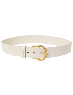 Clearance ZIMMERMANN Twisted Buckle Leather Belt 40