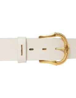 Clearance ZIMMERMANN Twisted Buckle Leather Belt 40