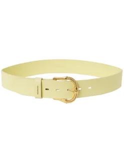 Outlet ZIMMERMANN Twisted Buckle Leather Belt 40