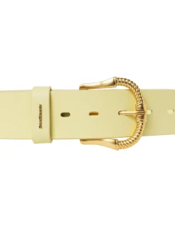Outlet ZIMMERMANN Twisted Buckle Leather Belt 40