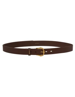 Clearance ZIMMERMANN Twisted Buckle Leather Belt 30