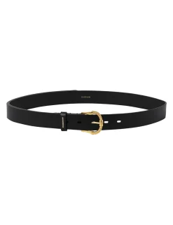 Hot ZIMMERMANN Twisted Buckle Leather Belt 30