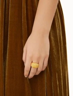 Outlet ZIMMERMANN Twisted Rope Dome Ring