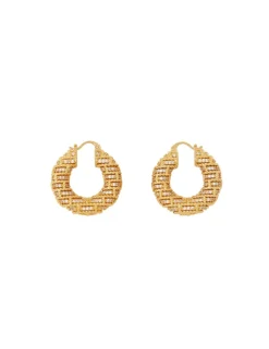 Sale ZIMMERMANN Twisted Rope Pave Hoops