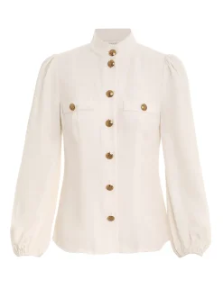 Discount ZIMMERMANN Utility Body Shirt