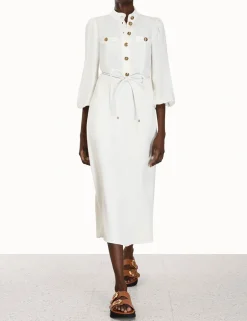 Sale ZIMMERMANN Utility Midi Dress