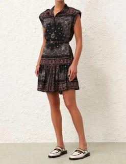Hot ZIMMERMANN Utility Mini Dress