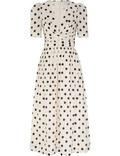 Outlet ZIMMERMANN V Neck Midi Dress