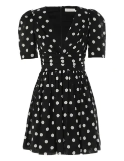 Best ZIMMERMANN V Neck Mini Dress