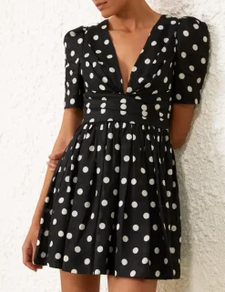 Online ZIMMERMANN V Neck Mini Dress