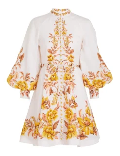 Clearance ZIMMERMANN Vacay Button Up Mini Dress