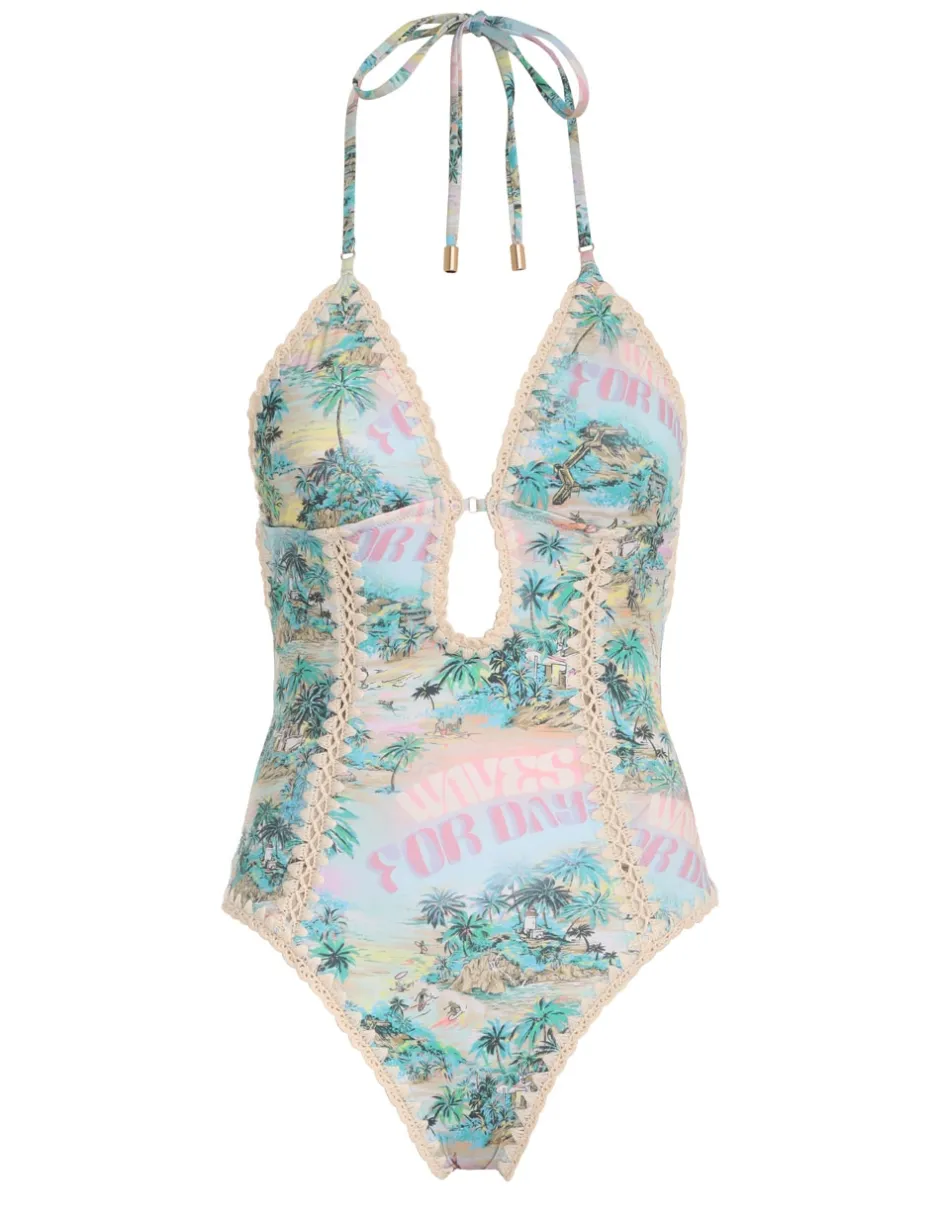 Sale ZIMMERMANN Vacay Keyhole Crochet 1Pc