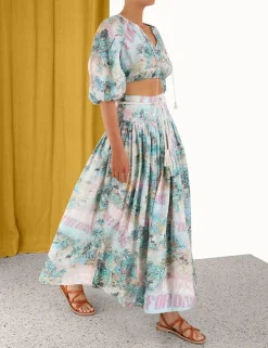 Best ZIMMERMANN Vacay Midi Skirt