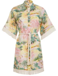 Online ZIMMERMANN Vacay Short Sleeve Dress