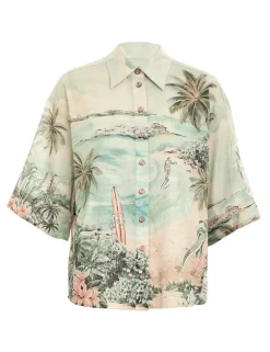 Outlet ZIMMERMANN Vacay Surf Shirt