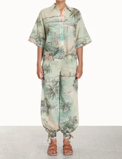 Sale ZIMMERMANN Vacay Surf Shirt