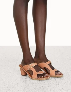 Sale ZIMMERMANN Wavy Mule Sandal 65