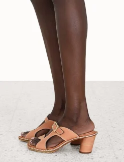 Sale ZIMMERMANN Wavy Mule Sandal 65