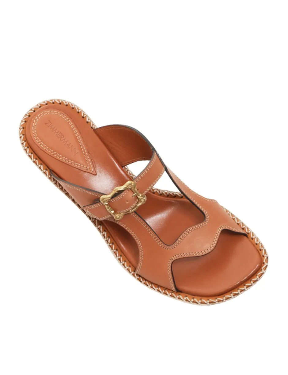 Clearance ZIMMERMANN Wavy Mule Sandal 65