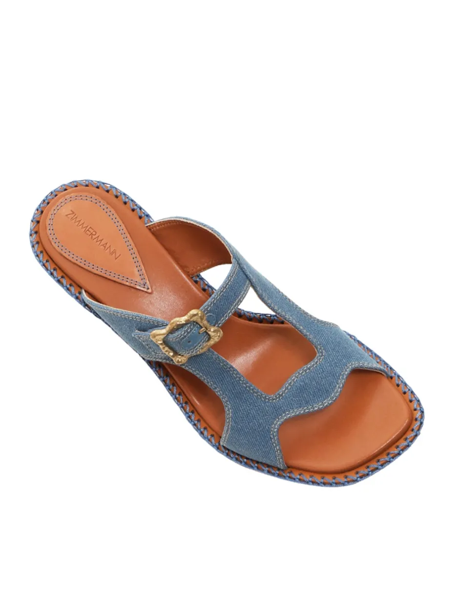 New ZIMMERMANN Wavy Mule Sandal 65