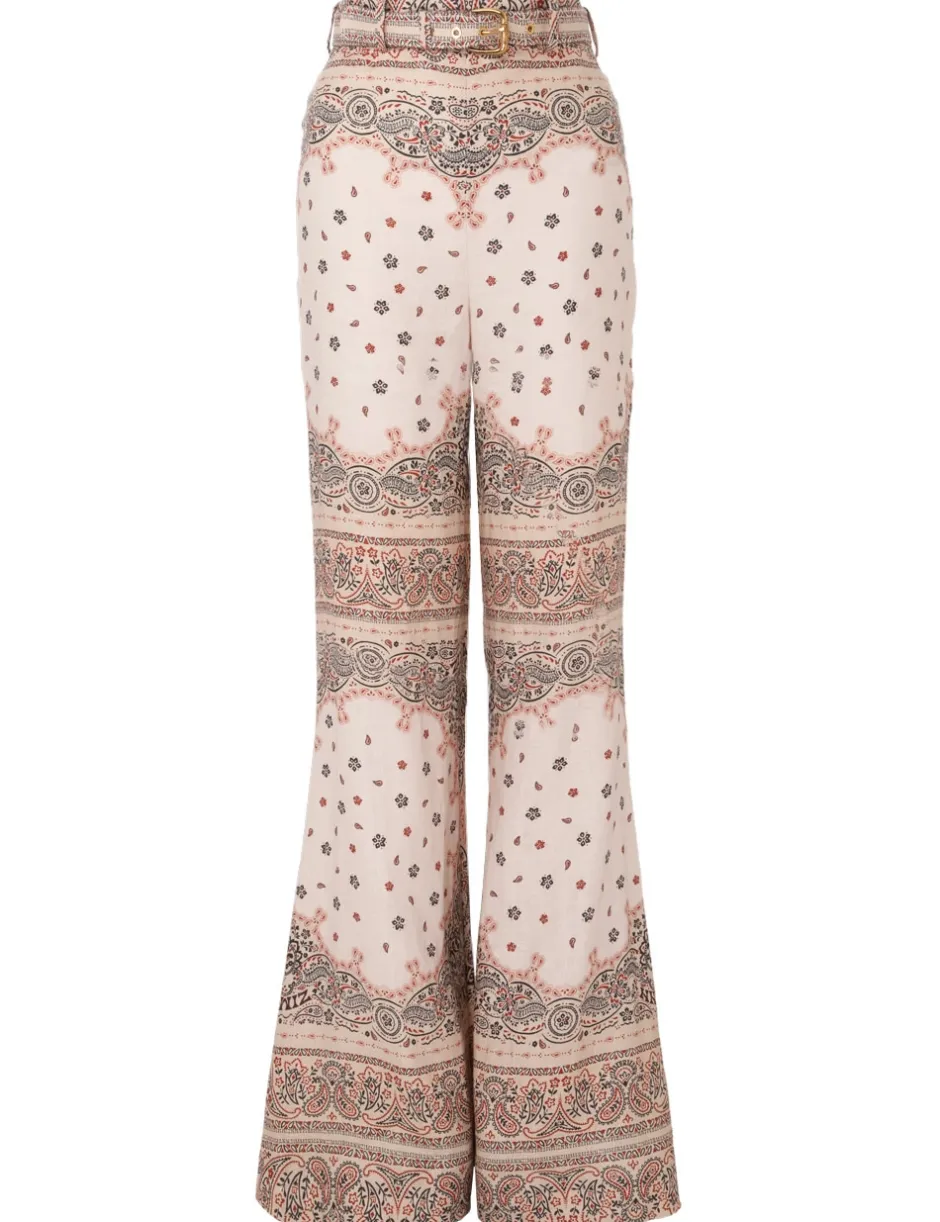 Outlet ZIMMERMANN Wide Leg Pant