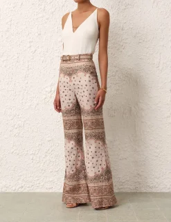 Outlet ZIMMERMANN Wide Leg Pant