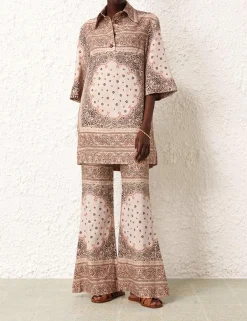 Outlet ZIMMERMANN Wide Leg Pant