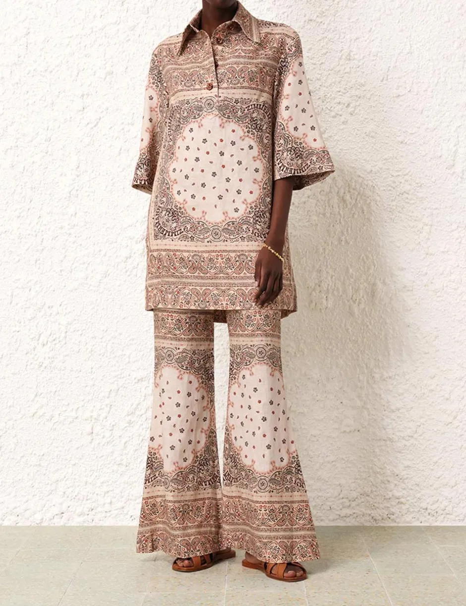 Hot ZIMMERMANN Wide Leg Pant