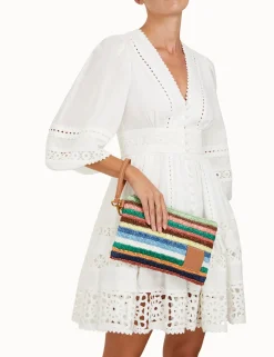 Best ZIMMERMANN Woven Stripe Pouch